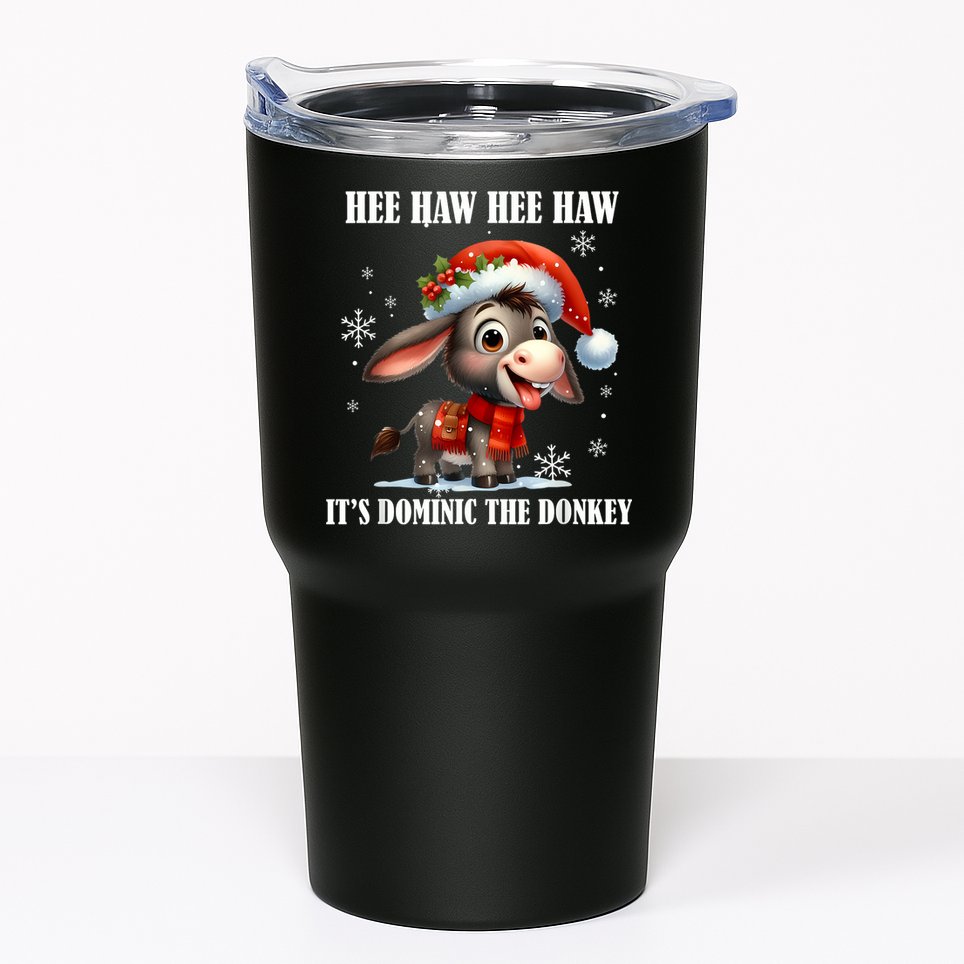 Funny Christmas Italian Christmas Donkey Dominic The Donkey Tumbler