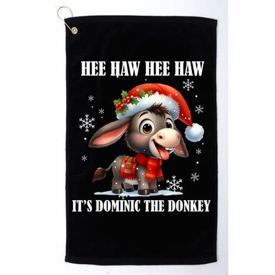 Funny Christmas Italian Christmas Donkey Dominic The Donkey Golf Towel