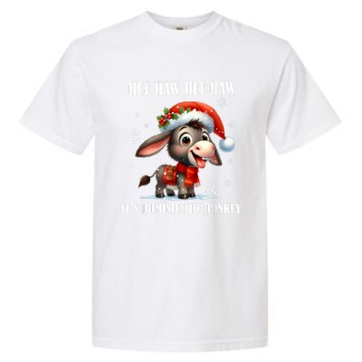 Funny Christmas Italian Christmas Donkey Dominic The Donkey Garment-Dyed Heavyweight T-Shirt