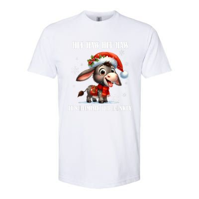 Funny Christmas Italian Christmas Donkey Dominic The Donkey Softstyle CVC T-Shirt