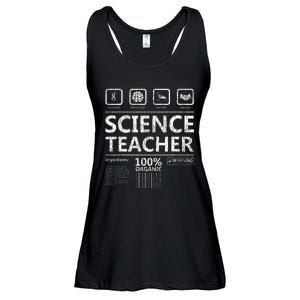 Funny Creative Intelegent Science Chemistry Biology Teacher Ladies Essential Flowy Tank