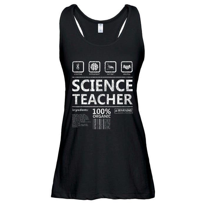 Funny Creative Intelegent Science Chemistry Biology Teacher Ladies Essential Flowy Tank