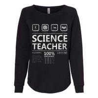 Funny Creative Intelegent Science Chemistry Biology Teacher Womens California Wash Sweatshirt