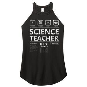 Funny Creative Intelegent Science Chemistry Biology Teacher Women's Perfect Tri Rocker Tank