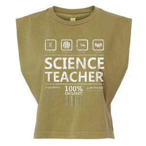 Funny Creative Intelegent Science Chemistry Biology Teacher Garment-Dyed Women's Muscle Tee