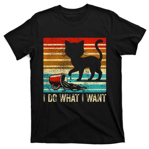 Funny Cat I Do What I Want T-Shirt