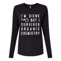 Funny Chemistry I Survived Organic Chemistry Tee Womens Cotton Relaxed Long Sleeve T-Shirt