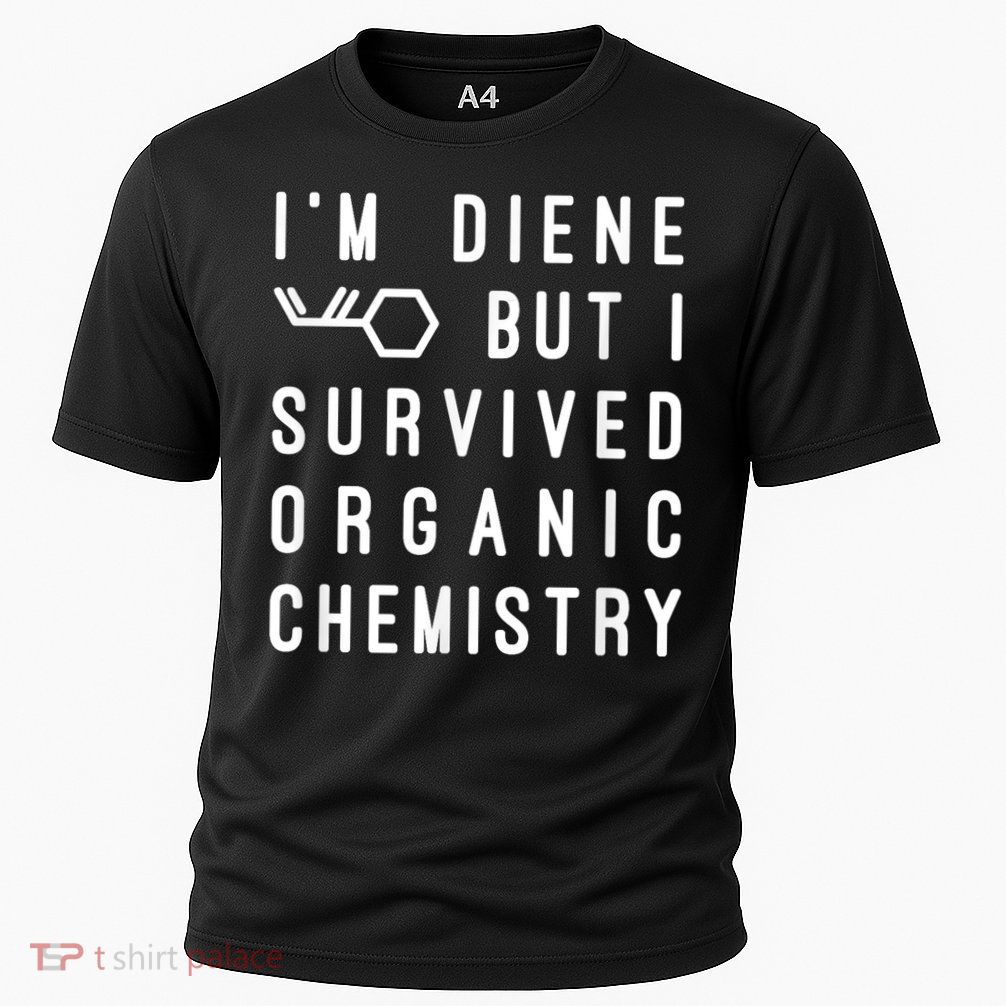 Funny Chemistry I Survived Organic Chemistry Tee Cooling Performance Crew T-Shirt
