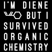 Funny Chemistry I Survived Organic Chemistry Tee 16 in Basic Backpack