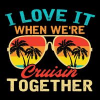 Family Cruise I Love It When WeRe Cruisin Together Impact Tech Backpack