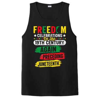 Freedom Celebrations In The 19th Century Juneteenth Again PosiCharge Competitor Tank