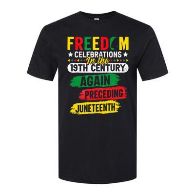 Freedom Celebrations In The 19th Century Juneteenth Again Softstyle® CVC T-Shirt