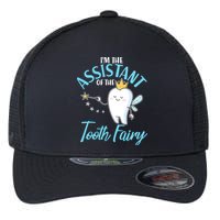Funny Cute I'm The Assistant Tooth Fairy Flexfit Unipanel Trucker Cap