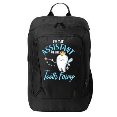 Funny Cute I'm The Assistant Tooth Fairy City Backpack