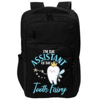 Funny Cute I'm The Assistant Tooth Fairy Impact Tech Backpack