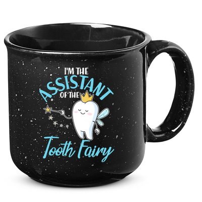 Funny Cute I'm The Assistant Tooth Fairy 15oz Campfire Ceramic Mug