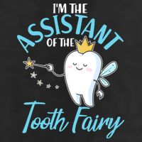 Funny Cute I'm The Assistant Tooth Fairy 25L Jumbo Tote