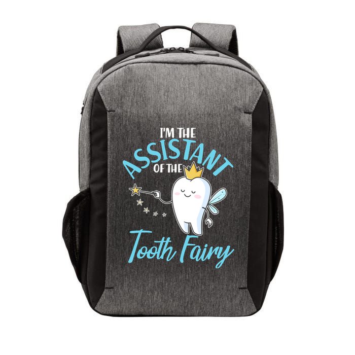 Funny Cute I'm The Assistant Tooth Fairy Vector Backpack