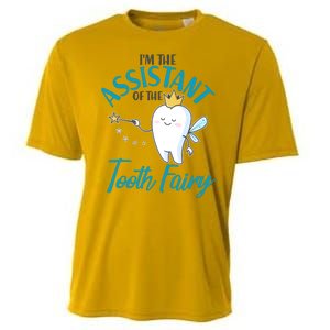 Funny Cute I'm The Assistant Tooth Fairy Cooling Performance Crew T-Shirt