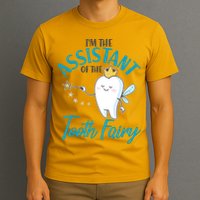Funny Cute I'm The Assistant Tooth Fairy T-Shirt