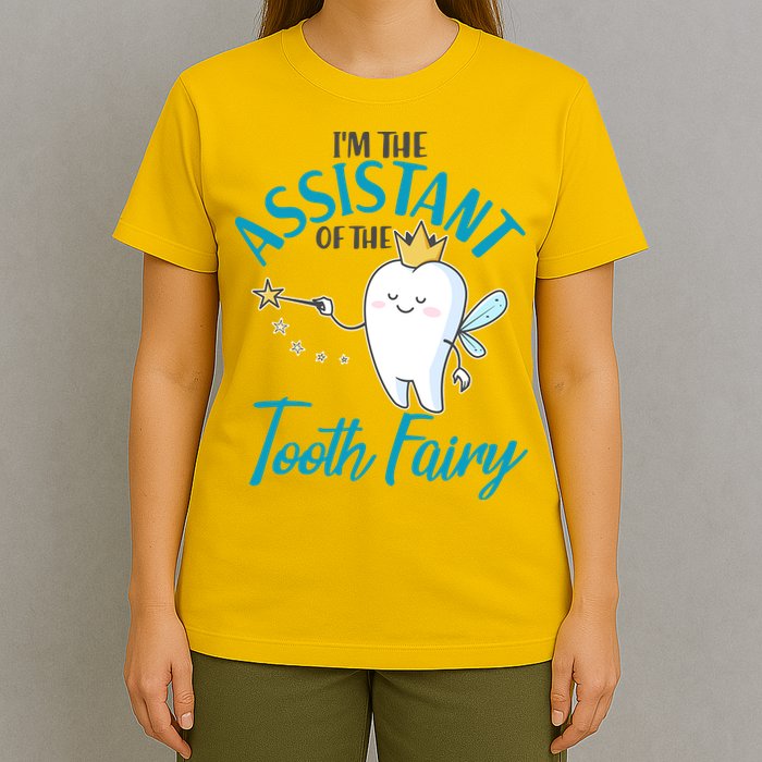 Funny Cute I'm The Assistant Tooth Fairy T-Shirt