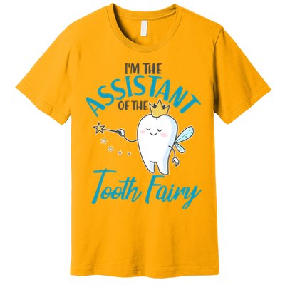 Funny Cute I'm The Assistant Tooth Fairy Premium T-Shirt