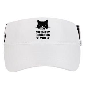 Funny Cat I'm Silently Judging You Adult Drive Performance Visor