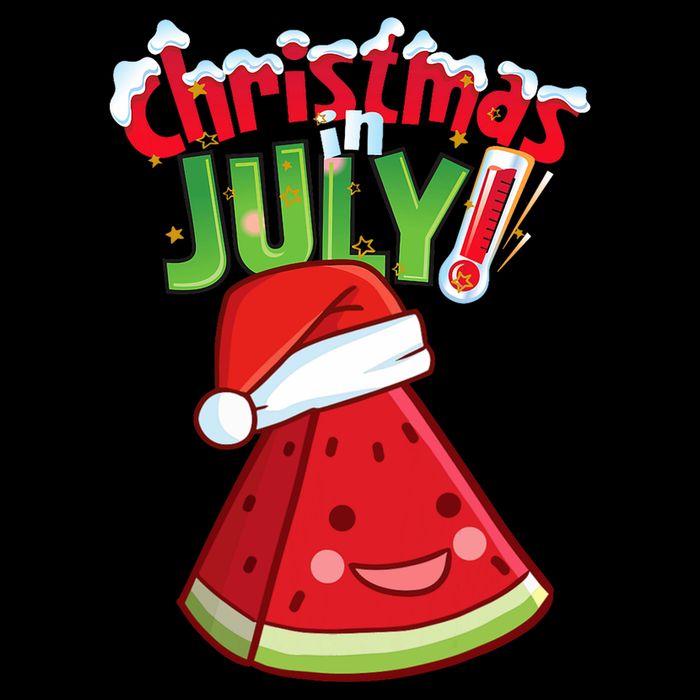 Funny Christmas In July Summer Watermelon Santa Hat Impact Tech Backpack
