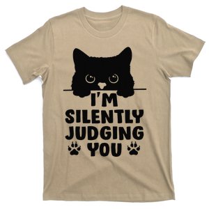 Funny Cat Im Silently Judging You T-Shirt