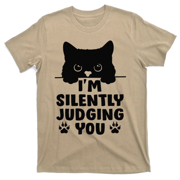 Funny Cat Im Silently Judging You T-Shirt