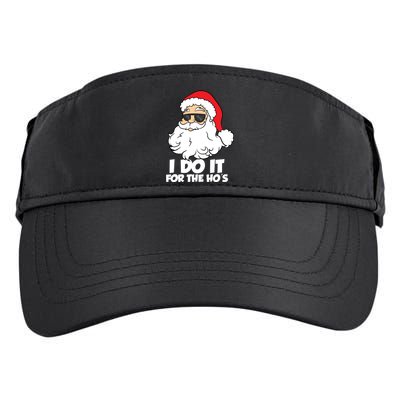 Funny Christmas I Do It For The Hos Christmas Santa Great Gift Adult Drive Performance Visor