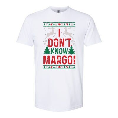 Funny Christmas I Dont Know Margo Softstyle® CVC T-Shirt