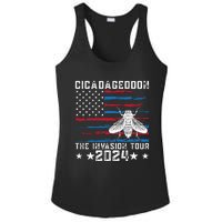 Funny Cicadageddon Invasion 2024 Cicada Event Ladies PosiCharge Competitor Racerback Tank