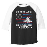 Funny Cicadageddon Invasion 2024 Cicada Event Toddler Fine Jersey T-Shirt