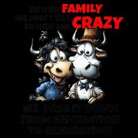 Funny Cow In Our Family We DonT Try To Hide The Crazy 16oz Travel Tumbler