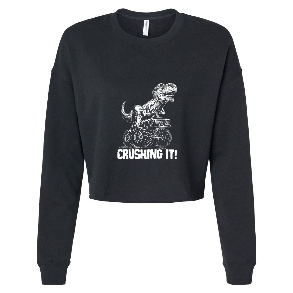 Funny Crushing It T Rex Dinosaur In Monster Truck Cool Comfort Performance Bucket Hat