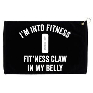 Fitness Claw In Belly Hard Seltzer Gift Grommeted Golf Towel