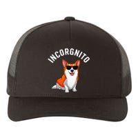 Funny Corgi Incorgnito Art For Corgi Dog Lovers Yupoong Adult 5-Panel Trucker Hat