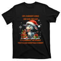 Funny Christmas Italian Christmas Donkey Dominick The Donkey T-Shirt