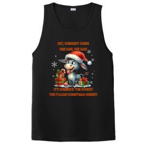 Funny Christmas Italian Christmas Donkey Dominick The Donkey PosiCharge Competitor Tank