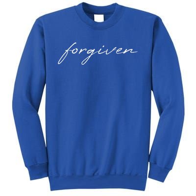 Forgiven Christian Inspirational Sweatshirt