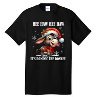 Funny Christmas Italian Christmas Donkey Dominic The Donkey Tall T-Shirt