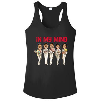 Funny Christmas In My Mind Silent Night Ladies PosiCharge Competitor Racerback Tank