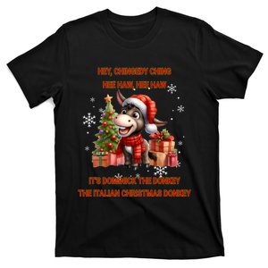 Funny Christmas Italian Christmas Donkey Dominick The Donkey T-Shirt