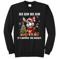 Funny Christmas Italian Christmas Donkey Dominic The Donkey Sweatshirt