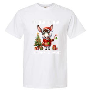 Funny Christmas Italian Christmas Donkey Dominic The Donkey Garment-Dyed Heavyweight T-Shirt