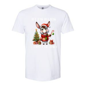 Funny Christmas Italian Christmas Donkey Dominic The Donkey Softstyle CVC T-Shirt