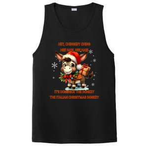 Funny Christmas Italian Christmas Donkey Dominick The Donkey PosiCharge Competitor Tank