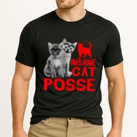 Funny Cat Insane Cat Posse Cooling Performance Crew T-Shirt