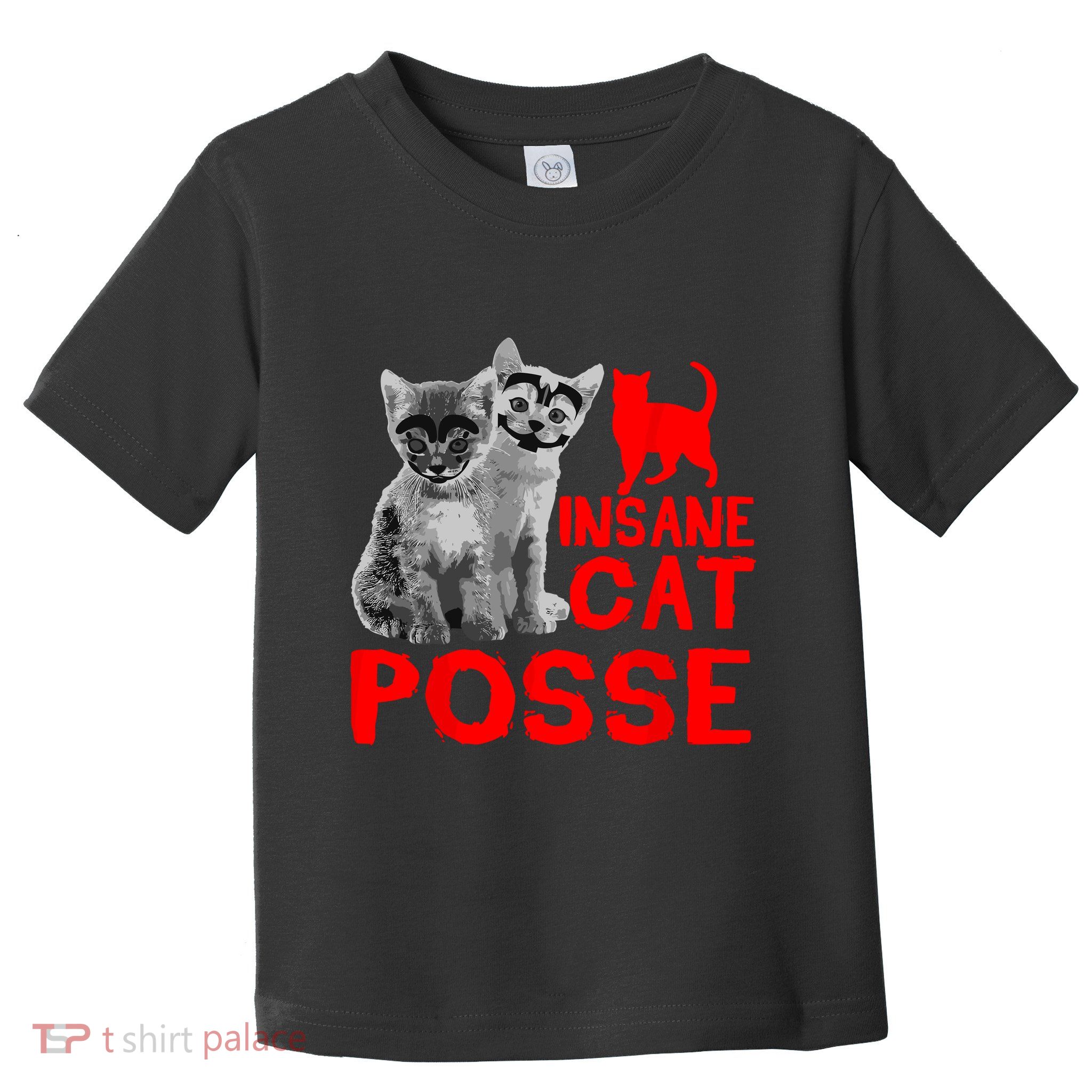 Funny Cat Insane Cat Posse Toddler T-Shirt